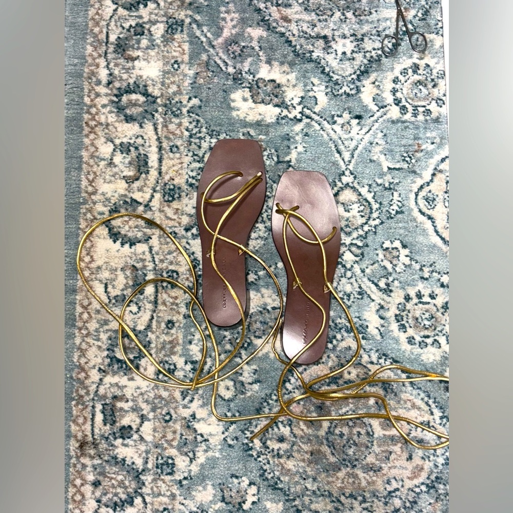 Loeffler Randall
Loeffler Randall Women's Coby Ankle Wrap Low Heel Sandals